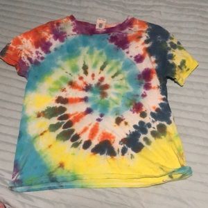 homemade tye dye shirt